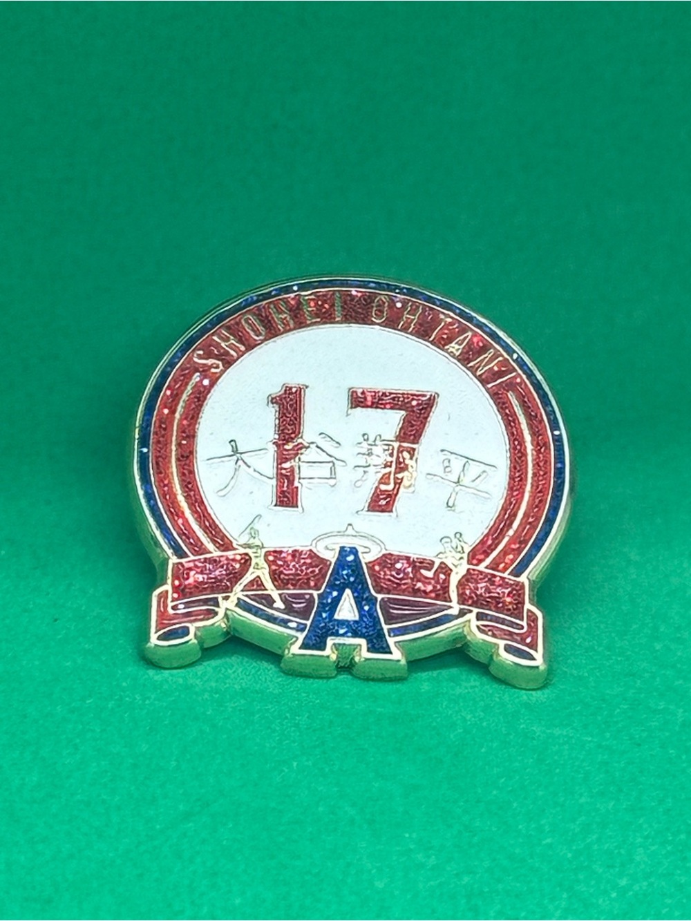 Shohei Ohtani 17 Los Angeles Angels Baseball Pin (NEW)